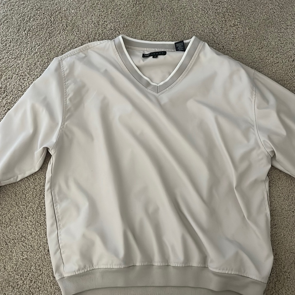 Tan Wedge golf sweater
